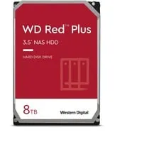 WD Red Plus WD80EFPX NAS HDD - 8 TB, leise und stromsparend für 24/7 Dauerbetrieb, ideal für effiziente Datenspeicherung in NAS-Systemen