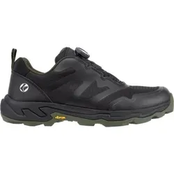BAAK Milow DogWalker Halbschuh O1 FO SR - Schwarz - Größe 48 - Robuster Outdoor-Halbschuh aus hochwertiger Mikrofaser für sicheren Halt beim Hundespaziergang. 100% wasserdicht, atmungsaktiv und mit rutschhemmender Vibram-Sohle für optimalen Komfort.