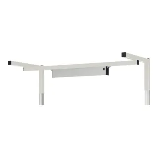Rau LED-Arbeitsplatzleuchte Serie E, 1190mm Breite - Moderne Arbeitsplatzleuchte mit 25 Watt und 3112 Lumen, ideal für effizientes Arbeiten. Flexibel montierbar an Laufschienen, bietet neutralweißes Licht für beste Sichtverhältnisse.