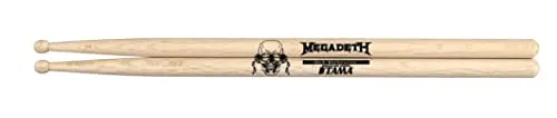 Tama O-DVM Dirk Verbeuren Schlagzeugstöcke - Signature Drumsticks für Metal-Drumming, mit naturbelassenem Finish für optimalen Grip und langen Haltbarkeit – perfekt für kraftvolle Beats!