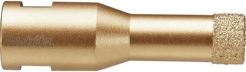 Makita Diamant-Hohlbohrkrone 16 mm M14 - D-44448 - Zubehör für Elektrowerkzeug: Longlife Diamant-Hohlbohrkrone für präzises Trockenbohren in Granit, Marmor und Fliesen, ideal für schnelle Arbeiten bis 12.000 min-1.