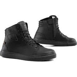 Falco Nomad 2 Motorradschuhe, wasserdicht in Größe 46 für Männer - Motorradstiefel mit ölbehandeltem Micro-Synth-Obermaterial und High-Tex®-Membrane für optimalen Wetterschutz und Komfort.