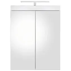 INOSIGN Spiegelschrank Avena Badezimmerschrank wahlweise mit LED-Beleuchtung - (B/T/H) 60/17/77 cm weiß