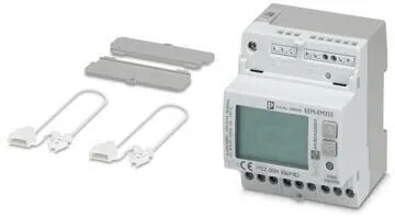 Phoenix Contact EEM-EM355 Energiezähler 3-Phasen - PV-Energiemanager mit MID-konformem 3-Phasen-Energiezähler für präzise Wirkleistungsmessung bis 500 V und RS-485-Schnittstelle für einfache Integration.