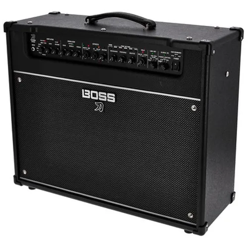 Boss Katana Artist Gen 3 B-Stock - B-Stock E-Gitarrenverstärker; 100W Combo mit 12" Waza-Lautsprecher für erstklassigen Klang; vielseitige Effekte und umfangreiche EQ-Einstellungen; ideal für professionelle Musiker und Aufnahmen.