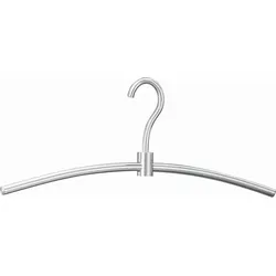 ZACK Edelstahl Kleiderbügel SWING - Drehbügel für stilvolle Garderoben - Hochwertiger Kleiderbügel aus Edelstahl, bietet eine elegante Lösung für Ihre Garderobe und sorgt für knitterfreie Kleidung.