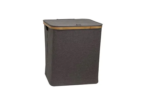 HTI-Living Wäschetonne Wäschekorb mit Deckel Ilian 60 Liter (Stück, 1 St., 1 Wäschesammler), Wäschebehälter Wäschesammler Wäschebox 60 Liter