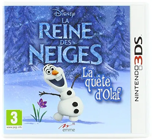 La Reine des Neiges : La Quete d'Olaf Jeu 3DS