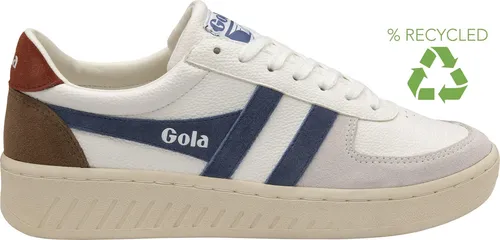 Gola Grandslam Trident Sneaker Men - Stilvolle Freizeitschuhe in Weiß, Moonlight und Rust - Freizeitschuhe & Sneaker für Herren, mit trendigem Design und optimalem Tragekomfort für den Alltag.