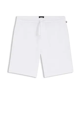 BOSS Waffle Shorts 10269584 01 - Bequeme Waffle Shorts aus 60% Baumwolle und 40% Polyester, ideal für entspannte Nächte und gemütliche Tage.