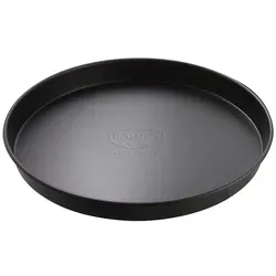 Dr. Oetker Pizzablech "Tradition" Schwarz - Ø 28 cm - Hochwertiges Pizzablech aus Stahlblech mit Antihaftbeschichtung. Ideal für knusprige Pizzen und einfach zu reinigen. Perfekt für den Einsatz im Backofen bis 230 °C.