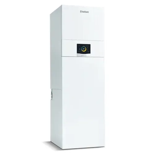 Vaillant geoCOMPACT exclusive VWS 52/8.1 iQ R290 Wärmepumpe - Effiziente Sole-Wärmepumpe für Heim und Garten mit hoher Heizleistung von 5,04 kW. Kompakt und umweltfreundlich, ideal für nachhaltige Energieversorgung.