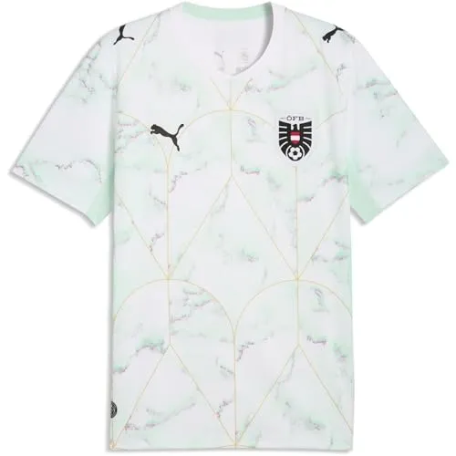 Puma ÖFB Away Jersey Replica (3XL) (783207) - Hochwertiges Fan-Trikot - Hochwertiges Puma ÖFB Away Jersey Replica in Größe 3XL für echte Fans. Ideal für Spiele und Freizeit, mit atmungsaktiven Materialien für optimalen Tragekomfort.