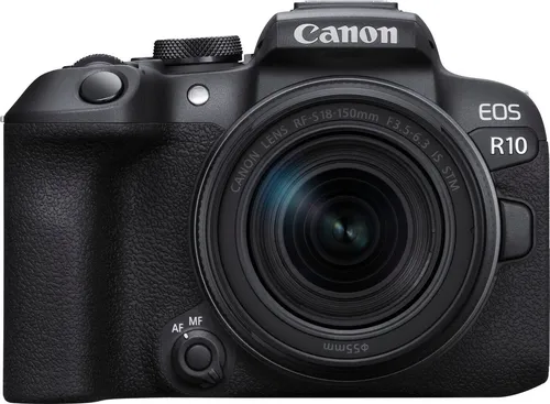 Canon EOS R10 + RF-S 18-150mm f3,5-6,3 IS STM - Vielseitige spiegellose Systemkamera, ideal für kreative Inhalte und unvergessliche Reisen