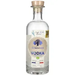 Grands Domaines Organic Bio French Vodka 40% Vol. 0,7l - Premium Wodka aus biologisch angebautem Weizen, nachhaltig produziert in Frankreich. Ideal für bewusste Genießer, die Qualität und Umweltbewusstsein schätzen.