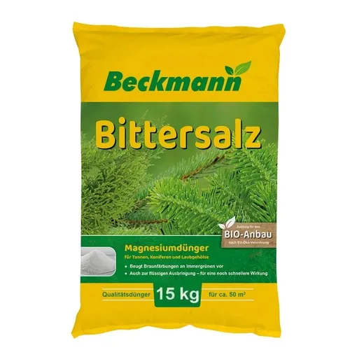 Bittersalz 15 kg Magnesiumsulfat – Effektive Pflanzenernährung - Produktart: Bittersalz Magnesiumsulfat, ideal für die Nährstoffversorgung von Pflanzen, unterstützt ein gesundes Wachstum und kräftige Wurzeln.