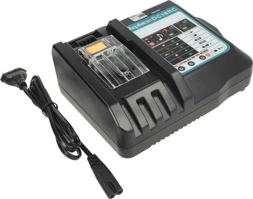 vhbw Ladegerät kompatibel mit Makita BTD141, BTD140Z, BTD141Z, BTD142SHE, BTD142HW, BTD144RFE, BTD144, BTD140SFE Werkzeug Li-Ion-Akkus, 14,4 V