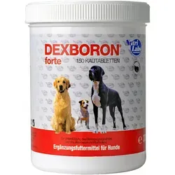 NutriLabs Dexboron forte 150 - Diätergänzungsfuttermittel für Hunde, unterstützt Bewegungsapparat und Regeneration mit Teufelskralle und Weihrauch