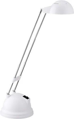 Brilliant Katrina G94816/05 LED-Tischlampe 5.7 W - Schreibtischlampe in elegantem Weiß, bietet energieeffiziente Beleuchtung und modernes Design für jeden Arbeitsplatz.