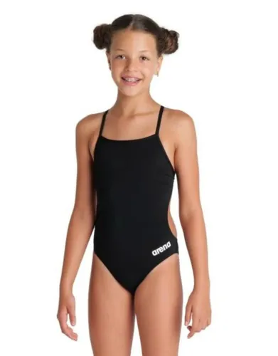 Arena Dynamo Junior R Badeanzug - Kinder-Bademode aus chlor- und salzwasserbeständigem arena Maxfit Eco-Gewebe mit 50+ UV-Schutz, ideal für Nachwuchsschwimmerinnen, die bequem im Pool oder Meer trainieren möchten.
