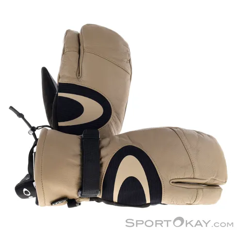 Oakley Timberline 3-FINGER Fäustlinge für Herren - Hochwertige 3-FINGER Fäustlinge für Herren mit wasserdichter HDry-Membran und 3M Thinsulate-Isolierung. Optimaler Sitz und Komfort durch verstellbaren Handgelenkriemen, ideal für Outdoor-Aktivitäten.
