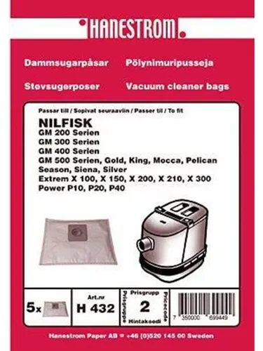 hanestroem Vacuum Cleaner Bags - 5 pcs