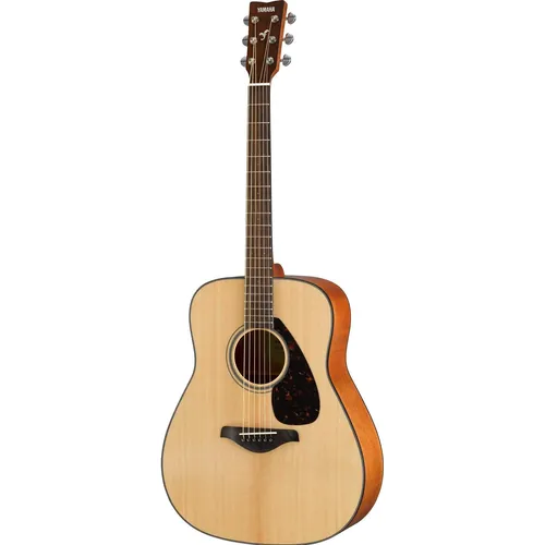 YAMAHA FG800 Westerngitarre - Klangvolle Akustikgitarre - Gitarren, ideal für Einsteiger und Fortgeschrittene mit hervorragendem Klang und Spielkomfort.