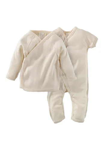 Hessnatur Erstausstattungspaket 2-er Set - Erstausstattungspaket aus 100% Bio-Baumwolle, sanft zur Babyhaut und ideal für die ersten Monate.