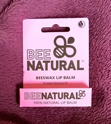 BEE Natural Beeswax "Lip Balm Pomegranate"  4.2 g  100% Naturel Neu & OVP!