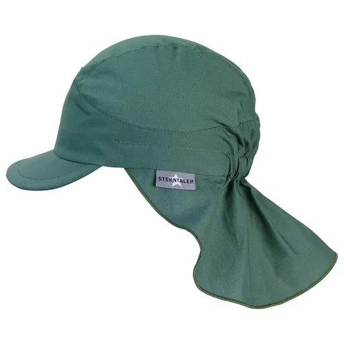 Sterntaler - Kid's Schirmmütze mit Nackenschutz Uni - Cap Gr 55 cm türkis