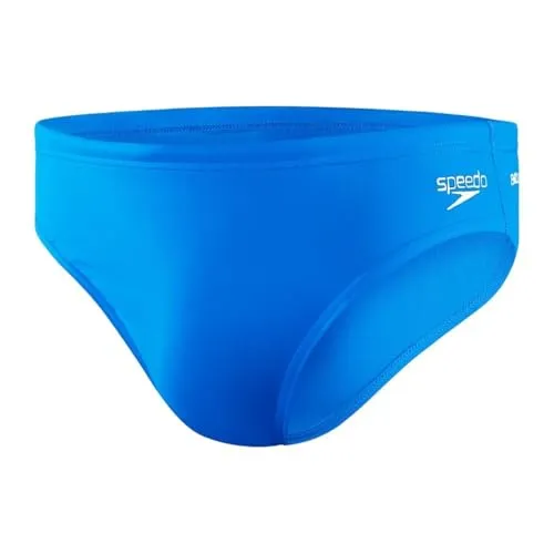 Speedo Men's Essential Eco Endurance+ 7cm Swimming Briefs | Chlorine Resistant - Badehosen aus recyceltem Material, schnell trocknend und ideal für Training und Urlaub, mit Tunnelzug für perfekten Sitz.