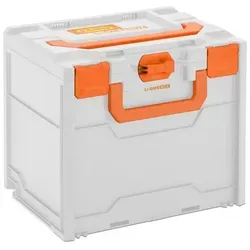 CEMO Akku-Systembrandschutzbox Li-Safe 2-S - Grau - Sonstige Fahrradteile, sichere Transport- und Aufbewahrungslösung für Lithium-Batterien bis 5kg mit Brandschutz-Auskleidung und UN-Zulassung.