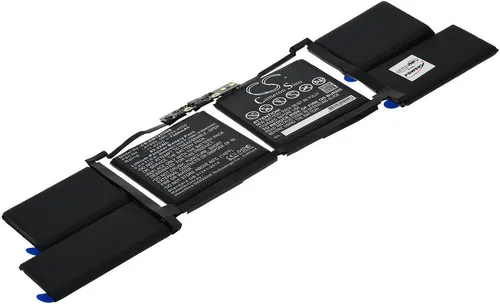 Powery Akku für Laptop Apple MacBook Pro 15 inch TOUCH BAR A1990 2019 Laptop-Akku 7300 mAh (11.4 V)