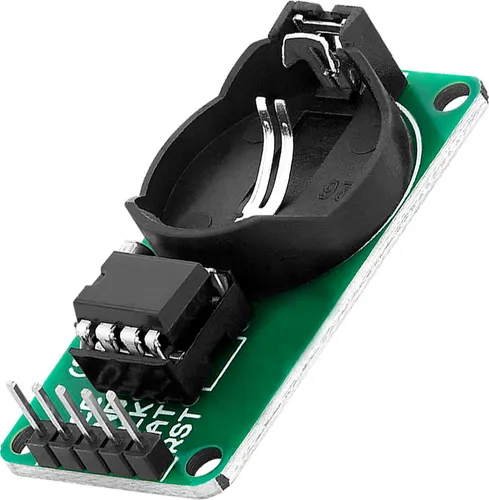 AZDelivery DS1302 Serial Real Time Clock RTC Echtzeituhr Clock Modul kompatibel mit Arduino und Raspberry PI inklusive E-Book!