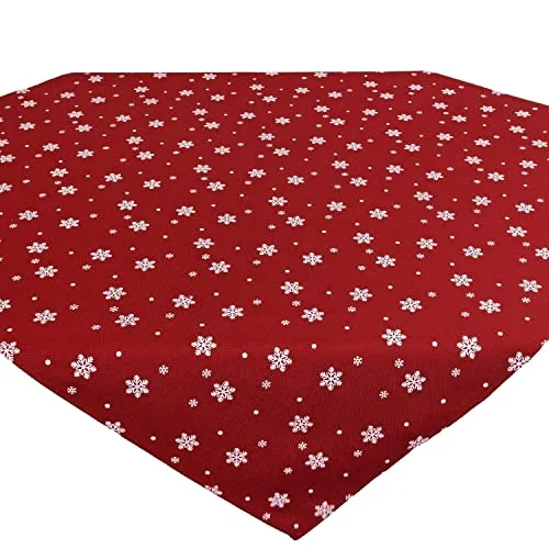 Snow/Modern Tablecloth for Christmas
