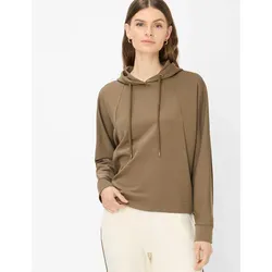 Brax Damen Sweatshirt Style BECA L in Mocha Brown, Gr. 36 - Stylisches Sweatshirt aus hochwertigem Viskosemix, ideal für den Alltag. Bequemer Schnitt und angenehmes Tragegefühl.