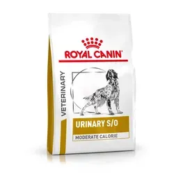 Royal Canin Veterinary Urinary S/O Moderate Calorie Hundefutter 6,5 kg - Hundefutter für spezielle Bedürfnisse, unterstützt die Harnwegsgesundheit und hilft bei der Gewichtskontrolle.