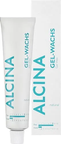 ALCINA Gel-Wachs | 1 x 60 ml | vereint die Vorteile von Gel und Wachs | natürlicher Halt ohne zu fetten | beschwert nicht | verhindert statische Aufladung