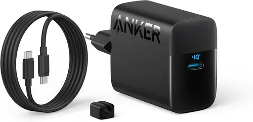 Anker 45W USB C Ladegerät mit Kabel - Netzteil für Handys mit PPS-Schnellladen: Lade dein Samsung S24 Ultra in nur 20 Minuten auf 50% und genieße die Sicherheit der MultiProtect-Technologie.