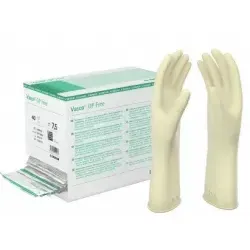 B. Braun Deutschland Vasco OP Free Gr.8 - 40 Stück - Sterile, latexfreie Operationshandschuhe für Zahnärzte und Dentallabore. Hohe Elastizität und Griffsicherheit für präzises Arbeiten. Ideal für professionelle Anwendungen.