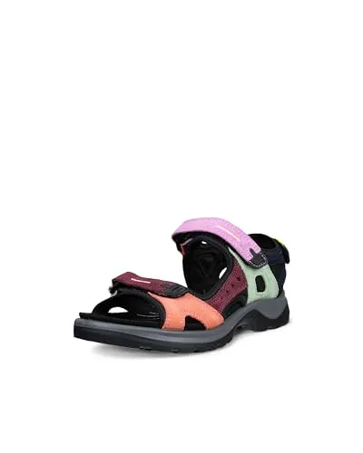 ECCO Offroad Damen-Sandalen – Größe 40, mehrfarbig - Hochwertige Leder-Sandalen mit verstellbaren Riemen für optimalen Halt. Die leichte Laufsohle bietet Flexibilität und Dämpfung, ideal für aktive Tage im Freien.