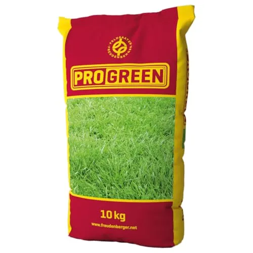 ProGreen 6 Dauerwiesen Einsaat mit Klee 10 kg - Kleehaltige Mischung für alle Lagen, ideal für extensiven Einsatz. 10 kg ausreichend für 3300 m², fördert die Biodiversität und sorgt für eine robuste Grasnarbe.