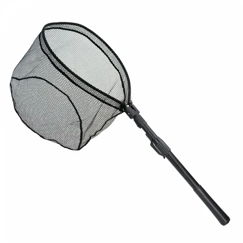 Zite Fishing Spinnkescher - Faltbarer Gummierter Kescher für Spinnfischen - Kescher & Netze, fischschonend und schnelltrocknend für eine umweltfreundliche Angelerfahrung.