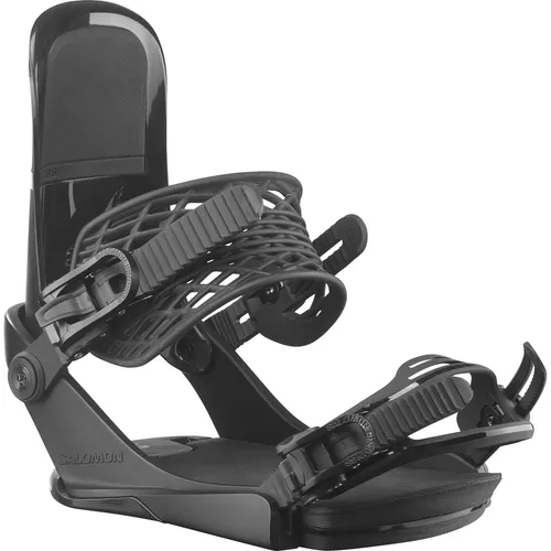 SALOMON EDB Bindung 2025 black - L - Snowboard Bindungen mit ergonomischem Design für maximalen Komfort und präzise Passform. Langlebige Materialien und werkzeugfreie Verstellmöglichkeiten bieten Flexibilität und Stabilität für jeden Fahrstil.