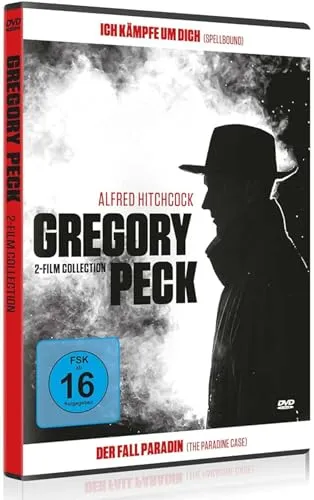 Gregory Peck Fan Edition - Zwei Meisterwerke von Alfred Hitchcock: Ich kämpfe um Dich (Spellbound) + Der Fall Paradin (The Paradise Case) Film Noir Klassiker
