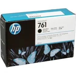 HP Tinte CM991A 761 matt schwarz - Original Tintenpatrone mit 400 ml für HP DesignJet T7100 und T7200, hohe Druckqualität garantiert