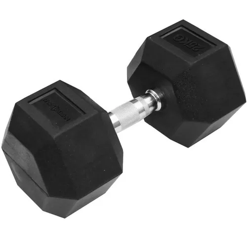 Sporttrend 24® Hexagon Hantel 25kg - Ideal für Bodybuilding - Kurzhanteln für Unisex Erwachsene, 25kg schwere Hexagon Hantel für effektives Krafttraining und Muskelaufbau im Fitnessstudio oder Zuhause.