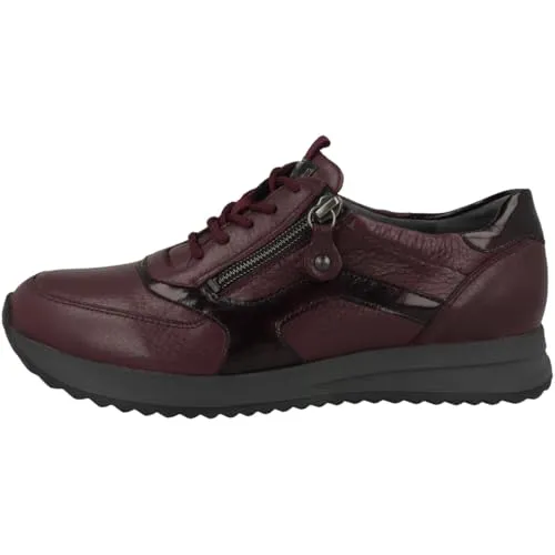 Waldläufer Damen Sneaker Low H-Vicky - Damen-Sneaker mit herausnehmbarer Innensohle, ideal für komfortables Gehen und optimalen Halt.
