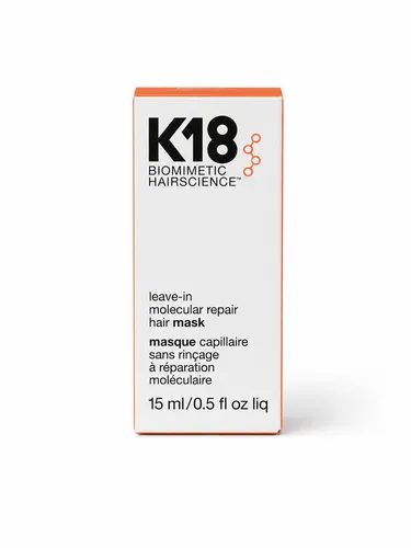 K18 Leave-In Molec.Repair Hair Mask 15 ml - Repariert Haarschäden nach chemischen Behandlungen, für weiches und geschmeidiges Haar