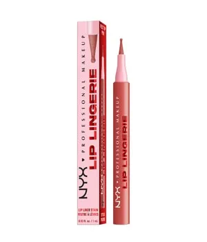 NYX Lip Lingerie Lipliner Waterproof Nr. 9 - Send Nudes - Der wasserfeste Lipliner für präzise Lippenkonturen. Erlebe ganztägigen Halt und eine leichte Formel, die sich angenehm anfühlt. Ideal zum Definieren und Füllen deiner Lippen in einem sexy Nude-Ton.